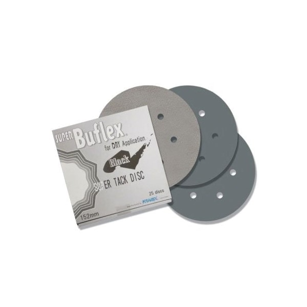 Eagle Abrasives 6' DRY Super Buflex Discs - Black, 30005, 25PK 193-1534 - main